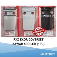 Yamaha Original RXZ Side Cover / Ekor Coverset Bawah Spoiler - 5PV-F171E-00-P0 / 5PV-F171E-00-P1 / 5PV-F171E-00-P2