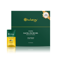 Sacha Inchi Oil Inchaway Inchaoil (85 Sachets + 15 Sachets) 印加果油 Minyak Sacha Inchi