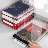 Desktop Storage Box Document Office Information A4 Document Storage Box Large Capacity Storage Box D