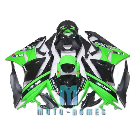Free Custom Fairings Set for ZX6R 2009 2010 2011 2012 Kawasaki Ninja 636 09-12 ZX 6R Perfect ZXMT AB