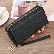 long wallet woman wallet woman Multifunctional Wallet Fashion Double Zipper Ladies Wallet
