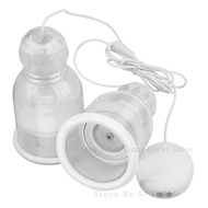 ☒▧Breast Enlargement Nipple Vibrator Rotate Stimulation Pump Bra Massager Famale
