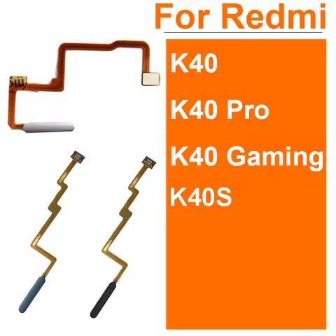 Fingerprint Sensor Flex Cable For Xiaomi Redmi K40 K40S K40 Pro K40 Gaming Power Button Touch Finger