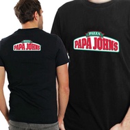 Papa Johns Pizza 2-Sided T-Shirt