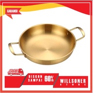 Korean Ramen Pot / Stainless Steel Noodle Pot / Premium Korean Ramyun Pot / Gold Ramen Pot / Korean 