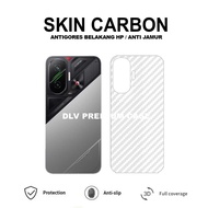 POCO F7 POCO F7 PRO POCO F7 ULTRA SKIN CARBON TRANSPARENT ANTI-SCRATCH BACK POCO F7 POCO F7 PRO POCO