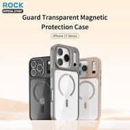 ROCK iPhone 17 Pro/ iPhone 17 Pro Max Guard Transparent Magnetic Anti-Drop Shock-Proof Casing