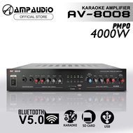 AmpAudio Karaoke Amplifier Stereo Amplifier AV8008