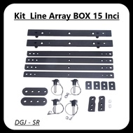 BRACKET BOX LINE ARRAY - Braket LINE ARRAY Kit Flyware 15 Inci DGJ - SR