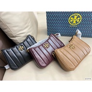 Tory Burch handbag underarm shoulder bag/counter same style/2022 trend new/leather women's bag/
