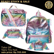(ORI) Smiggle Take Off Itsy Bitsy Pack (Backpack + Lunchbox) Girl
