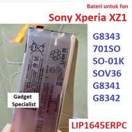 Sony Xperia XZ1 Battery G8343 701SO SO-01K SOV36 G8341 G8342 LIP1645ERPC 701S0 2700mAh Bateri Batery