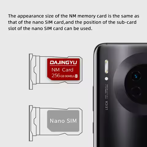 128/256GB Nano Memory Card for Huawei Mate40 Mate30/50 Mate 20X pro P40 P50 pro Series with SD USB T