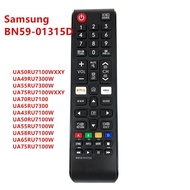 Samsung 4K Smart TV Remote Control BN59-01315D Compatible With UA43RU7100W UA50TU7000 UA50RU7100W UA