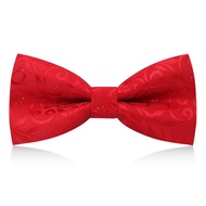 [Festive Red] Bow Tie Wedding Male Korean Groom Wedding Groomsmen Men Bow Tie British Red Bow Tie Re