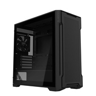 GIGABYTE C102 Glass - M-ATX Gaming PC Case Includes 2 Fans - Black