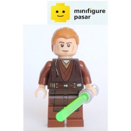 sw0488 Lego Star Wars Episode 2 75087 75021 - Anakin Skywalker Padawan Minifigure w Lightsaber - New