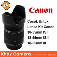 Lenshood Lens Kit Canon 1000D 1100D 1200D 1300D 1500D 450D 500D 550D 600D 650D 700D 800D 60D Lens Ho
