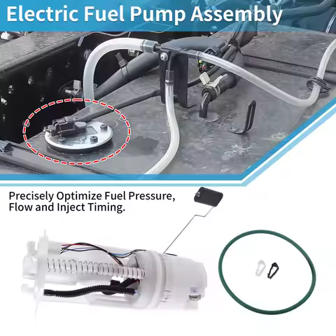 X Autohaux Electric Fuel Pump Assembly No.E8743M/17040ZZ00A Fuel Filter Pump Module for Nissan Front