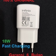 INFINIX Adapter Charger 18W Fast Charging U180XED Original