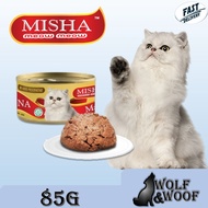 Misha Cat Can Wet Food 85g - Cat Can / Cat Wet Food