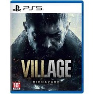 二手PS5/PS4『 惡靈古堡8 VILLAGE 』遊戲片，盒裝完整，可正常遊玩，現貨，歡迎下單