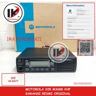 Motorola Mototrbo Xir M3688 Vhf Baru Frek 136-174Mhz Power 45Watt Analogue DigitalGaransi Resmi-Tegu