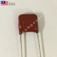 5 PCS 103J 0.01uF 5% 630V, Mylar Polyester Film Capacitor, Pitch 7.5mm