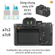 SmallRig set of 2 screen protectors for Sony a74 ZV-E1 a6700 a7c2 a7cR ZV-E10 II