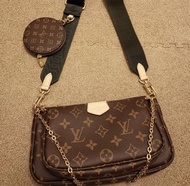 LV LOUIS VUITTON Multi Pochette Accessoires Monogram Bag 老花 斜孭袋 手提 單肩 腋下 手袋 送禮 禮物 | M44813 | 全新正牌正貨