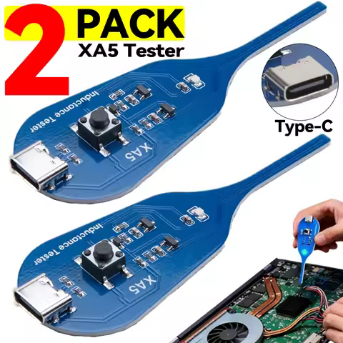 Type-C Powered Mainboard Coil Testing Tool XA5 Inductor Tester Inductance Fault Detection Repair Too