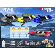 🔥Ready Stock🔥RIVIX Ranger Drift RD Fishing Inflatable Boat 0.9mm Military Grade Extra Thick PVC Bot 