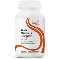 Seeking Health Trace Minerals Complex - Includes 10 Essential Trace Minerals - Mineral Supplement Su
