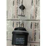 OSRAM Original H27 Halogen Bulb 12V 27W (Straight Leg - 880) - Genuine Import