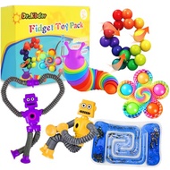 Dr.Kbder Sensory Toys for Autistic Children Set, Autism Fidget Toys Pack Calm Down Travel Essential 