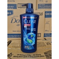 Dầu gội Clear Men Cool Sport Bạc hà 630g - 900g