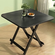 Folding Table Square Household Dining Table Rental House Simple Foldable Dining Table Outdoor Portable Display Table