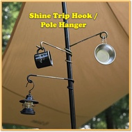 [SABAH] Shinetrip Outdoor Camping Hook 2-way Lantern Flysheet Tent Pole Light Stand Hanger S-Hook Ti
