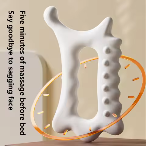 Ergonomic Versatile Handheld Gua Sha Board for Face & Body - Non-Ceramic Gua Sha Massage Tool Relaxa