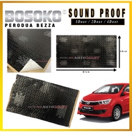Perodua Bezza Bosoko Sound Damping Car Door Soundproof Insulation (1pc,2pcs,4pcs)