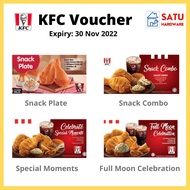 KFC Food Voucher Coupon F&B  [Expiry Nov 2022]