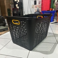 Square Black Laundry Basket / Laundry Basket / Laundry Basket