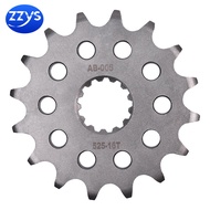 525-16T Motorcycle 20 Chromium Manganese Titanium Forged Carbonized Front Sprocket for Suzuki GSR600