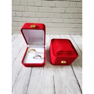 Pyramid square ring box 2 rings