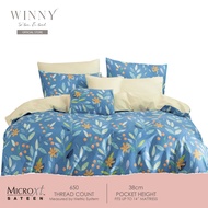 Winny Passionate Microfiber Comforter 5in1 Set-| 650TC (Super Single / Queen / King)