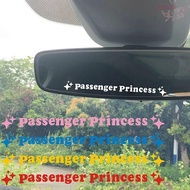 JWENTY Passenger Princess Car Stickers, Passenger Princess Self Adhesive Passenger Princess Sticker,