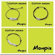 Number bracelet simple bracelet number 0-9