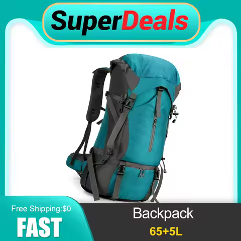 water-resistant backpack backpack 70L Hiking Backpack Water-resistant Climbing Camping Backpack Trav