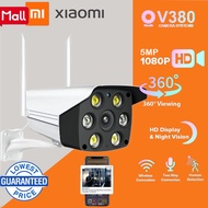 5MP CCTV Camera V380 1080P HD Outdoor Waterproof 5G CCTV Camera WIFI Connect To Cellphone