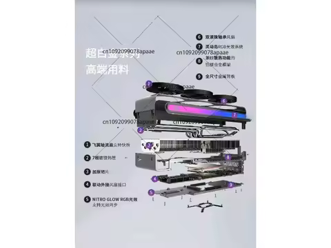 AMD RX 7900 XTX 24GB GDDR6 Gaming Graphics Card, PCIe 4.0, for PC Desktop Computer